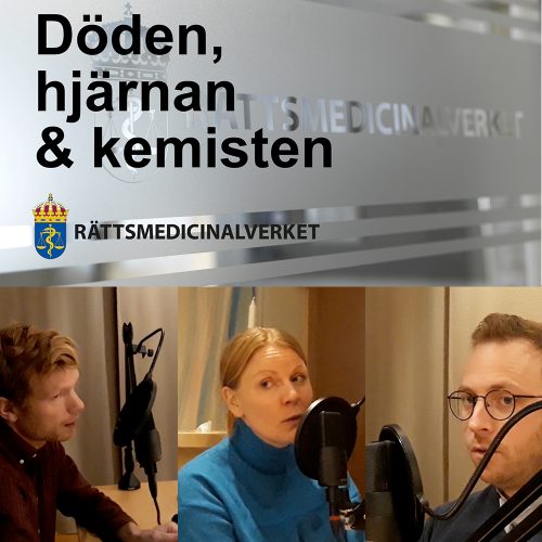 Poddavsnitt 15 av vår podd Döden, hjärnan & kemisten med experterna Daniel Kling, Cajsa Älgenäs och Andreas Tillmar