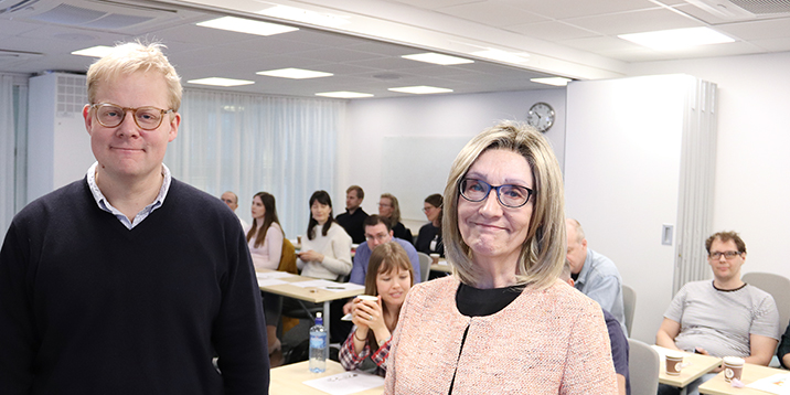 Marianne Kristiansson, professor och överläkare i rättspsykiatri vid Rättsmedicinalverket (RMV) och Jonatan Hedlund, överläkare i rättspsykiatri vid RMV, håller i kursen Rättspsykiatrisk utredning och vård.