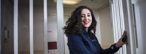 Laila Ibrahim, omvårdnadspersonal på rättspsykiatrin i Göteborg.