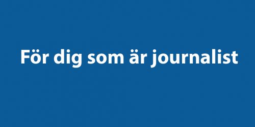 För dig som är journalist